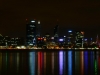 Perth CBD Night Skyline